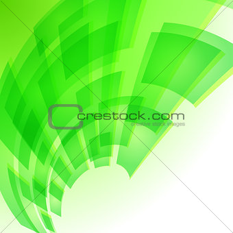 Abstract green digital background