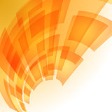 Abstract orange digital background