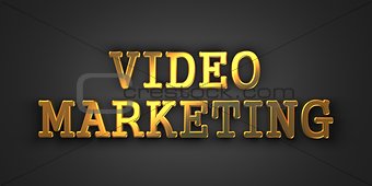 Video Marketing. Business Concept.