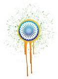 india ink drops illustration design