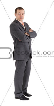 man with arms crossed