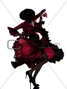 woman gipsy flamenco dancing dancer