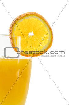 Orange juice detail