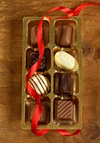 gift box of chocolate candies