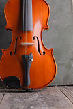 Violin close up