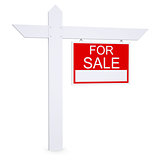Real estate for sale sign