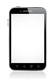 Smart Phone With Blank Screen