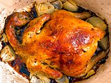 golden roasted chicken
