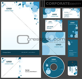 Corporate identity template.