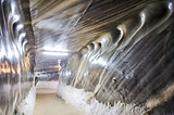 Inside of salt mine 