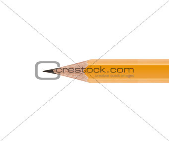 Sharpened Yellow pencil 