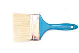 Paint brush on a white background