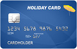 Holiday credit card