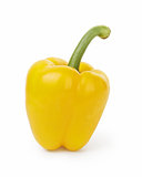 ripe yellow bell pepper
