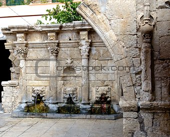 Ancient fountain