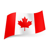 State flag of Canada.