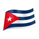 State flag of Cuba.
