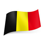 State flag of Belgium.