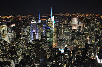 New York Skyline (at night)