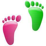 Children footprint