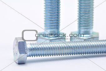 Three steel screw
