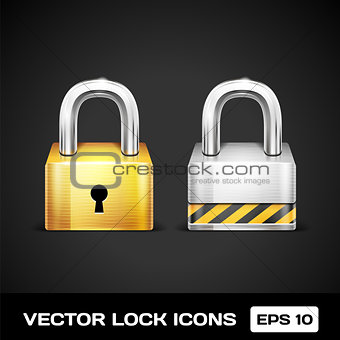 Vector Lock Icons