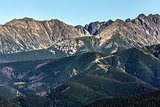 Summer view of the Tatra mountains