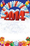 New Year 2014 decoration