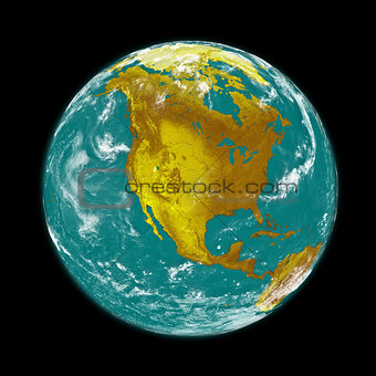 North America on Earth