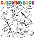 Coloring book Halloween image 1