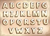Image with alphabet theme 7