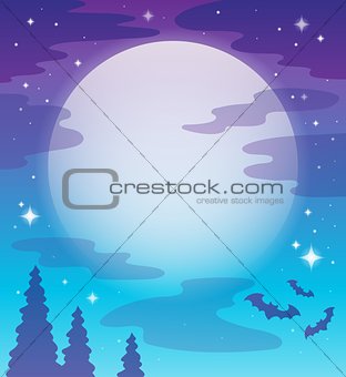 Image with night sky topic 1