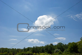 Cloud formations