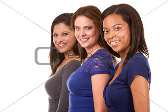 group of casual women