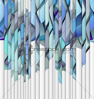 abstract blue purple backdrop fragmented 