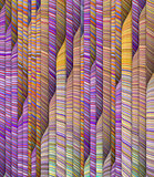 abstract rainbow backdrop fragmented 