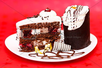 Chocolate fancy cake