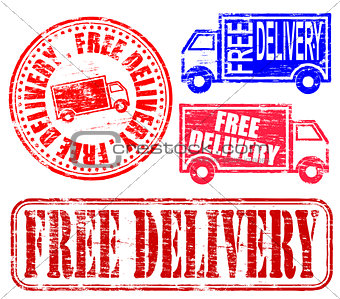 Free Delivery Stamp