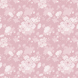 Flower Seamless Pattern Background