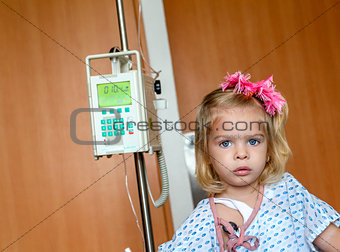Hospitalized Girl