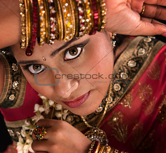Beautiful young Indian woman