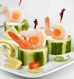 Appetizers With Shrimps