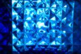 Abstract Blue Glass Background