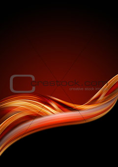 Orange Red and Black Luxury Background