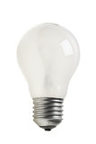 Matted tungsten light bulb