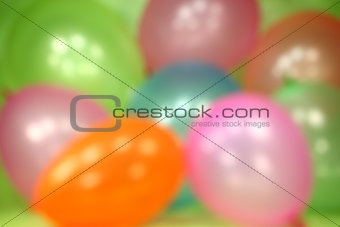Festive Colorful Balloon Background 