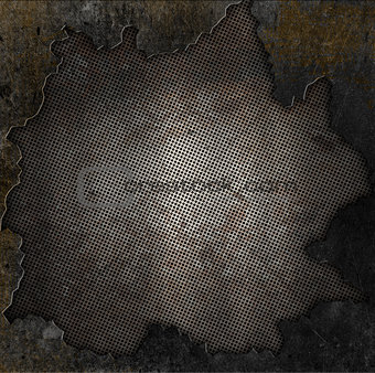 Grunge stone and rusty metal background