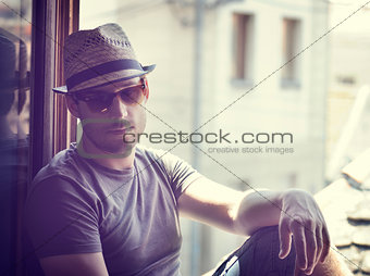 Man with Hat