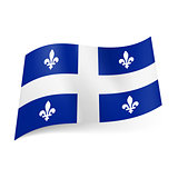 Flag of Quebec.
