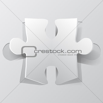 Puzzle template. Background for your business presentation.